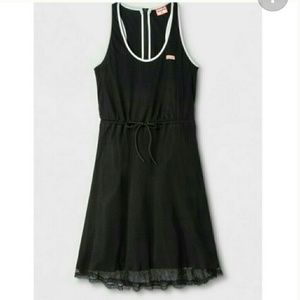 Hunter for target black mesh dress